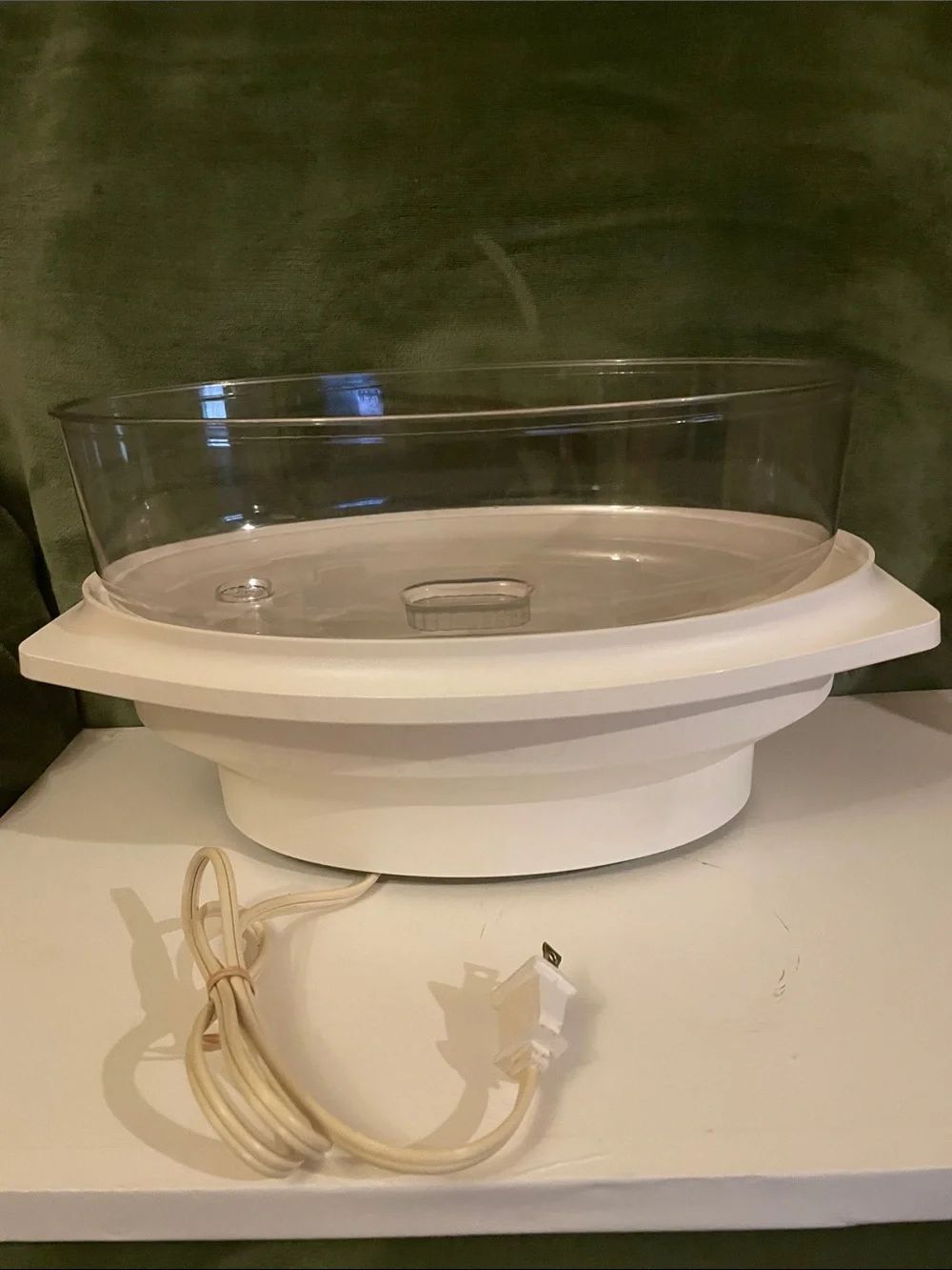 Rival White Automatic Steamer with Rice Bowl & Steamer Basket
